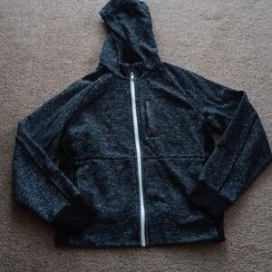 Mens lululemon athletica Best Coast Hoodie Gray Zip-Up Sweater Jacket